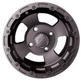 Vision Wheels Vision Aluminum Wheel 161 Bruiser Black 12X8 USE 161-127156B4