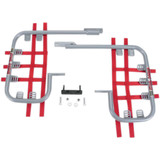 Dg Performance Nerf Bars - Trx250Ex - Silver/Red 54-2500 Dg Performance Nerf Bars - Trx250Ex - Silver/Red 54-2500