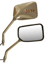 Emgo Mirror Right Chr W/Light