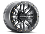Raceline Raceline Bl Ryno Gun Metal W/Black Ring 15X7 4X137 (5+2)