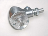K&S Marker Lights Aluminum Round #1 71X44 (S/F) Clear 25-8321