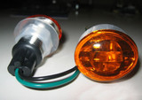 K&S Marker Lights Flat Oval Mini (S/F) Amber