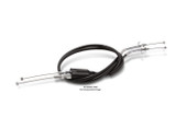 Motion Pro Cable Black Vinyl Throttle Push-Pull Set 02-0623