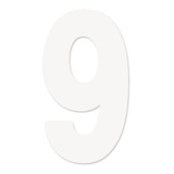 Factory Effex Fx 2015 Numbers Pro 8" White 9