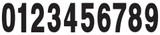 Factory Effex Fx 2015 Numbers Standard 8" Black 0 938707
