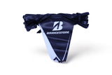 Bridgestone Bridgestone Repeating Pennants Black And White 42' Long TE6210025