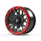 Bullite Rider Wheel Gun Metal/Red 14X7.0 4/156 5+2 BT051470401013