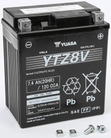 Yuasa Ytz8V Factory Activated Maintenance Free 12 Volt Battery YUAM728ZV
