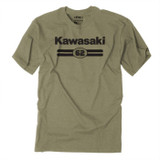 Factory Effex Kawasaki Sixty Two T-Shirt / Hthr Olive 2X 27-87128