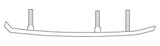 Starting Line Products Hard Weld Runners - Pair