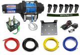 Bronco Bronco 2500 Lb Winch W/Synthetic Rope