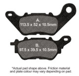 Ebc Scooter Disc Pad Set SFA706