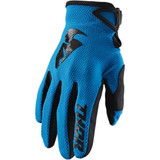 Thor Sector Gloves - Blue/Black - Xl