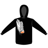 Woodys Mens Zip Up Hoodie/Medium