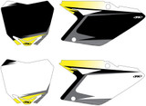 Factory Effex Fx 2015 Graphic Pre-Cut Number Plate Backgrounds 12-64420