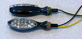 K&S Led Ultra Mini-Marker Lights Oval C.F. (15 Leds)