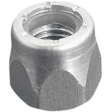 Woodys Big Nut Short Aluminum W/Nylon Insert (24 Pcs) ALN2-4500