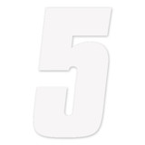 Factory Effex Fx 2015 Numbers Factory 6" White 5