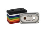Woodys Double Grand Digger Support Plates Powder Coated Green (48)