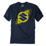 Factory Effex Factory Effex Suzuki Overspray Youth T-Shirt / Navy L