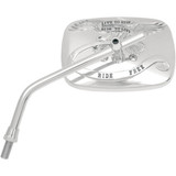 Emgo Mirror Ltr Rf Left Chr 10Mm