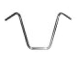 Emgo Handlebar 6X32X18" Hi-Bar Chrome