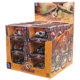 Newray 1:32 D/C Indian Bike 24Pcs 6067