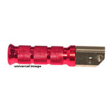 Emgo Foot Rest Slash Cut Red