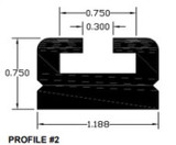 SPI Slide Profile 2 Black 56" 102-56-80