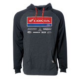 Factory Effex 2021 Honda Racewear Pullover / Charcoal-Black L 24-88324