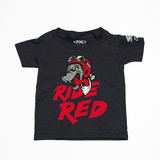 Factory Effex Factory Effex Honda Ride Red Wolf Toddler T-Shirt / Black 3T