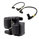Rmstator Rmstator Kit External Ignition Coil + Spark Plug Caps