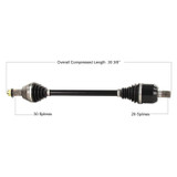 Tytaneum Heavy Duty Cv Axle Honda Rear Left/Right HON-6048HD
