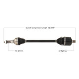 Tytaneum Heavy Duty Cv Axle Kawasaki Rear Left/Right KAW-6023HD