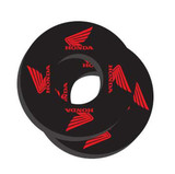 Factory Effex Honda Grip Donuts - Honda (Black/Red) 22-67300