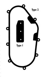 Spi Chain Case Gasket 03-160-07