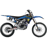 Factory Effex Fx 16 Rockstar Complete Shroud/Trim/Lower Fork Graphic Kit