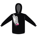 Woodys Womens Zip Up Hoodie/Small