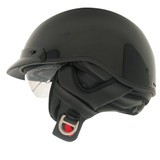 Zoan Zoan Route 66 Half Helmet - Black - 2Xl