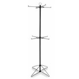 Bobster Zan Floor Display 4.5 Ft / 2 Spinners Black Header Card HRACKB2