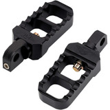 Joker Machine Adjustable Stubby Footpegs - Black 08-642-1B