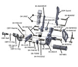 05-0662B Ducati V2 Streetfighter Complete Rearset