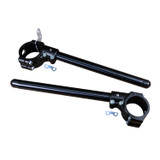 12-2150-D1 Zero Offset Woodcraft Motorcycle Clip-ons for Ducati V2, V2S