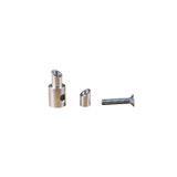45-0500RNK Rear Axle Slider Base Kit, Nut Side W/ FH630Z, Triumph 675/675R/Street Triple
