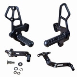 05-0429B Yamaha XSR900 Rearset Kit, Complete W/Pedals