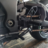 05-0171B Kawasaki Ninja ZX10 Complete Rearset Kit w/ Pedals - STD/GP Shift