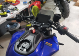 Clipon Adapter Plate w/ XL Black Bars Yamaha 2017 FZ-09, MT-09, XSR900 2022-25