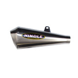 Hindle Evo Megaphone Kawasaki Ninja 400/500 2018-25 - ZX4RR Stainless Steel