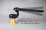35mm Rise Side Mount Adjustable Angle Clipon Risers (with 7/8" bars)