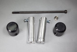 50-0130 2013-17 Kawasaki Ninja 300 Under Bodywork Frame Slider Kit with pucks
